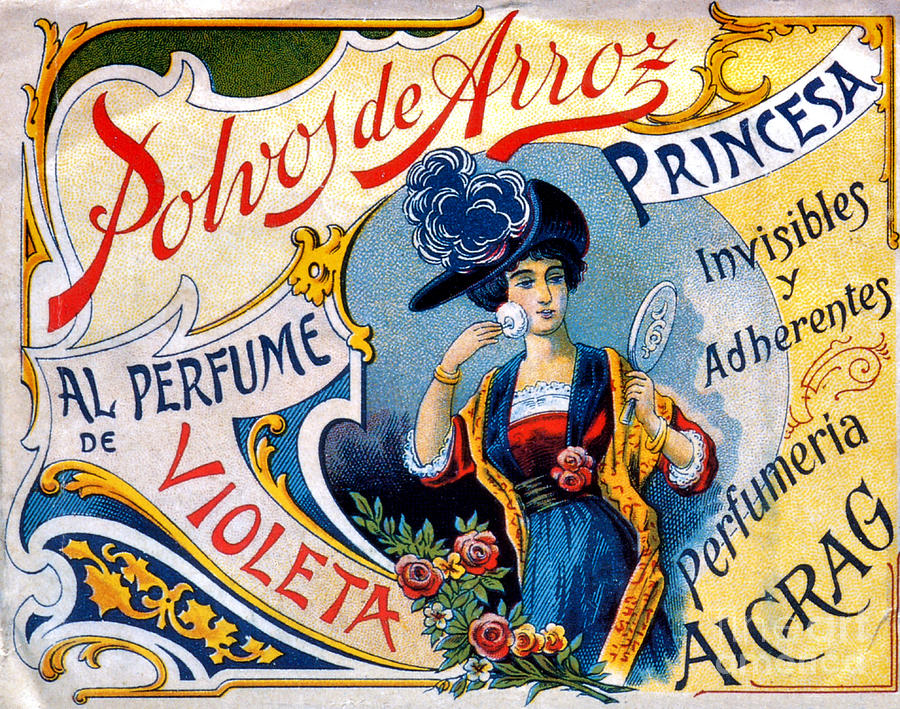 Perfume Photograph - Polvos De Arroz, 1890 by Science Source