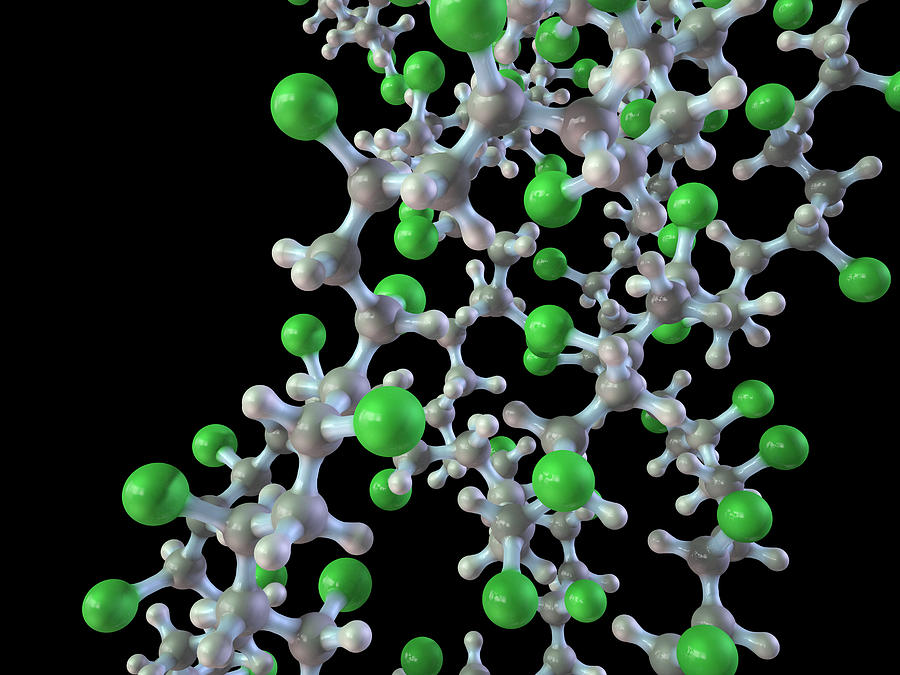 Polyvinyl Chloride (PVC) Model Photograph by Theasis