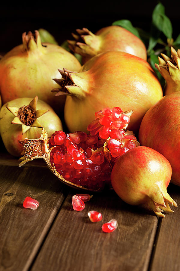 Pomegranate Photograph by Cactusoup