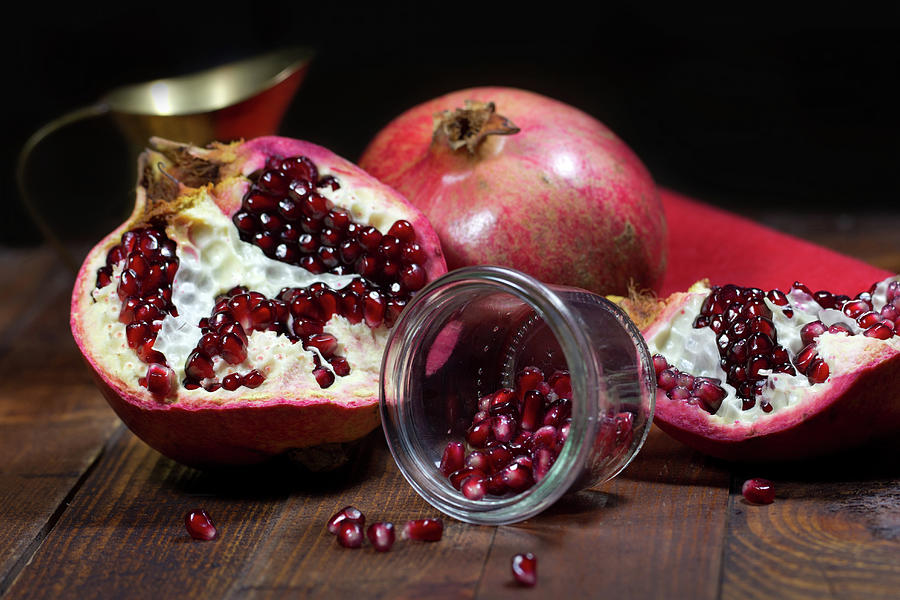 Pomegranate Photograph by Hollyfotoflash