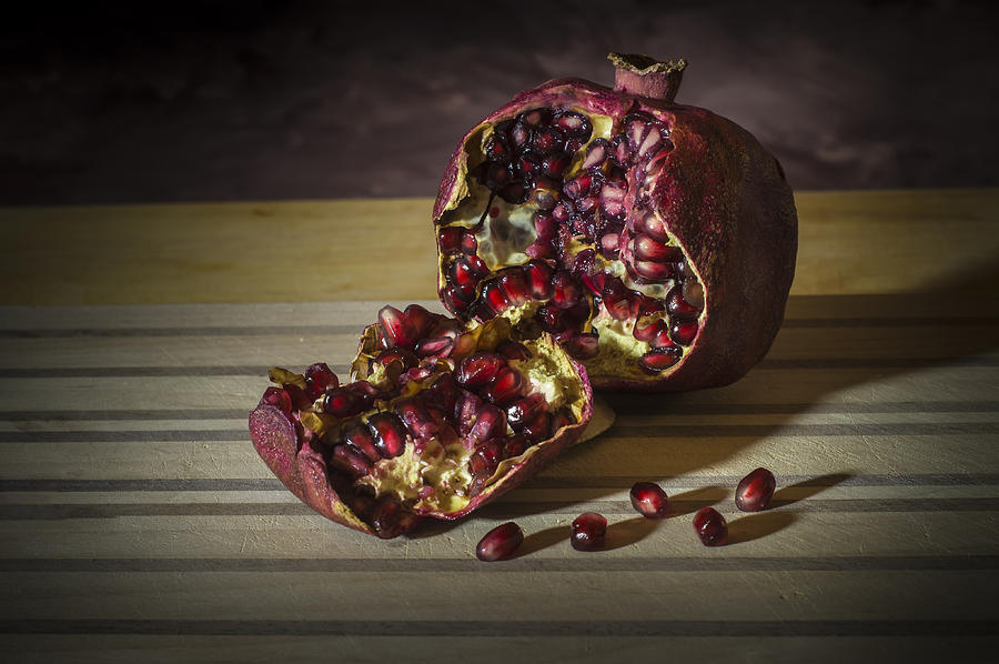 Pomegranate II Photograph by Wayne Meyer