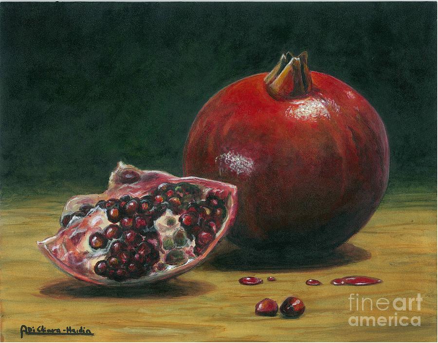 Pomegranate Painting by Italian Art