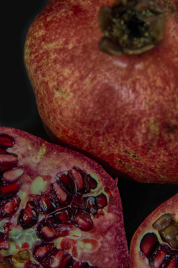 Fall Photograph - Pomegranate by Nigel Jones