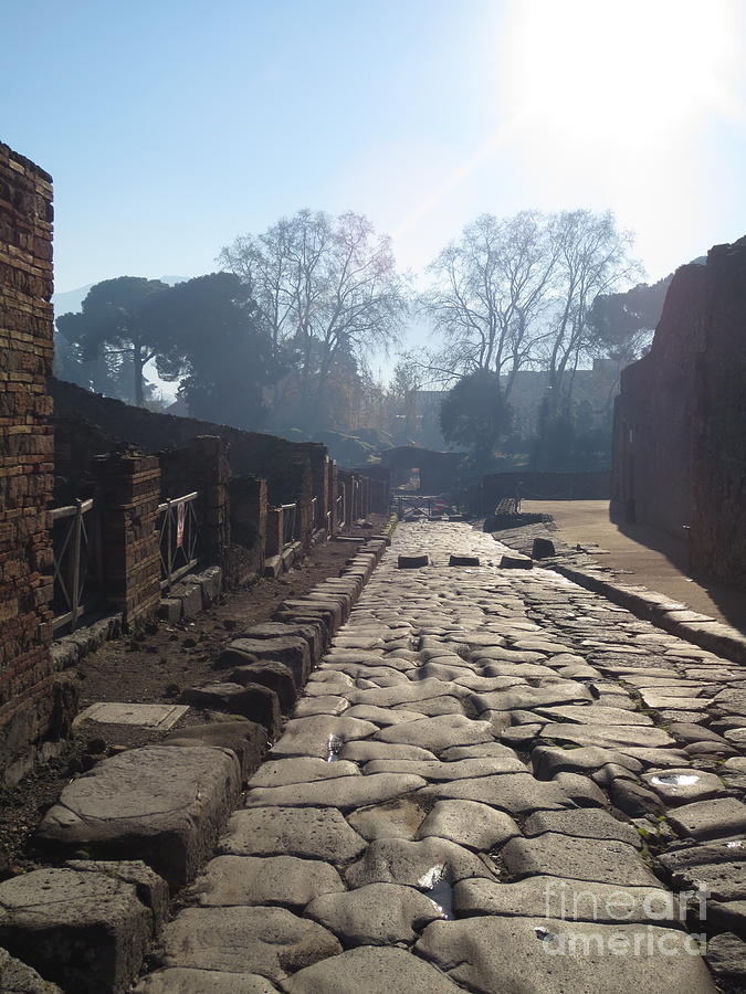 Pompei Road Photograph by Danielle DiBella - Fine Art America