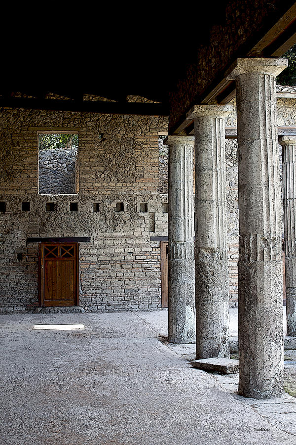 Pompeii Building Photograph by Ivete Basso Photography