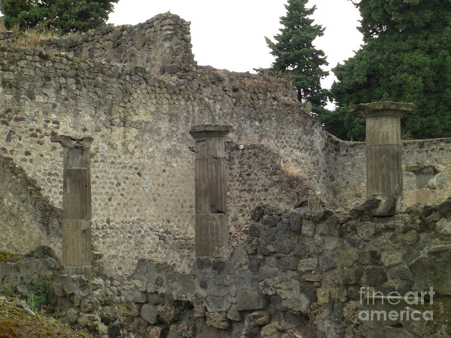 Pompeii Ruins Photograph by Deborah Smolinske