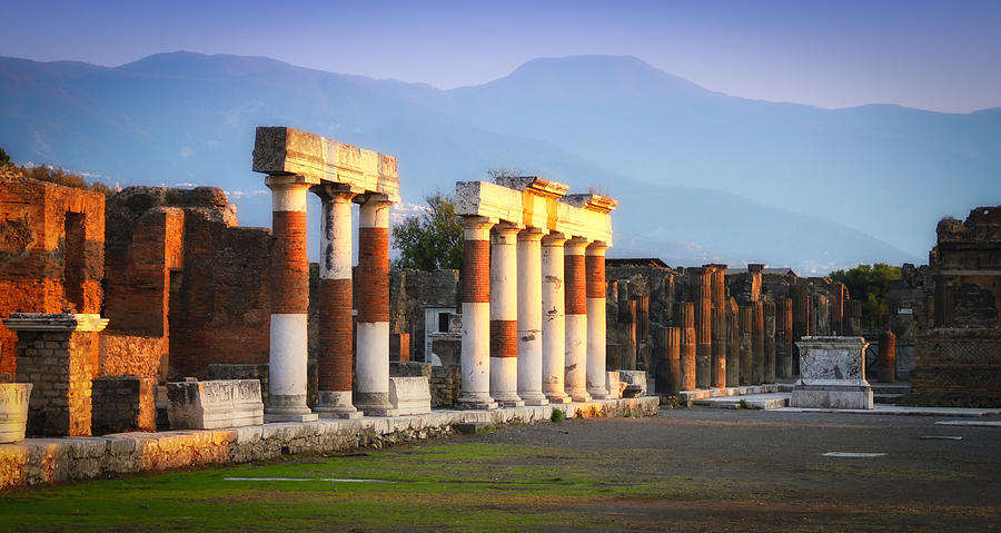 Pompeii Ruins Photograph