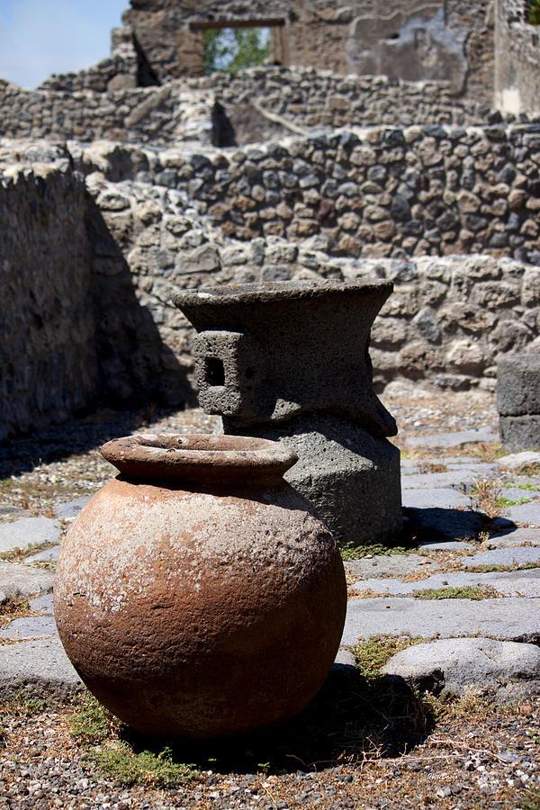 Pompeii Vase Photograph by Ivete Basso Photography