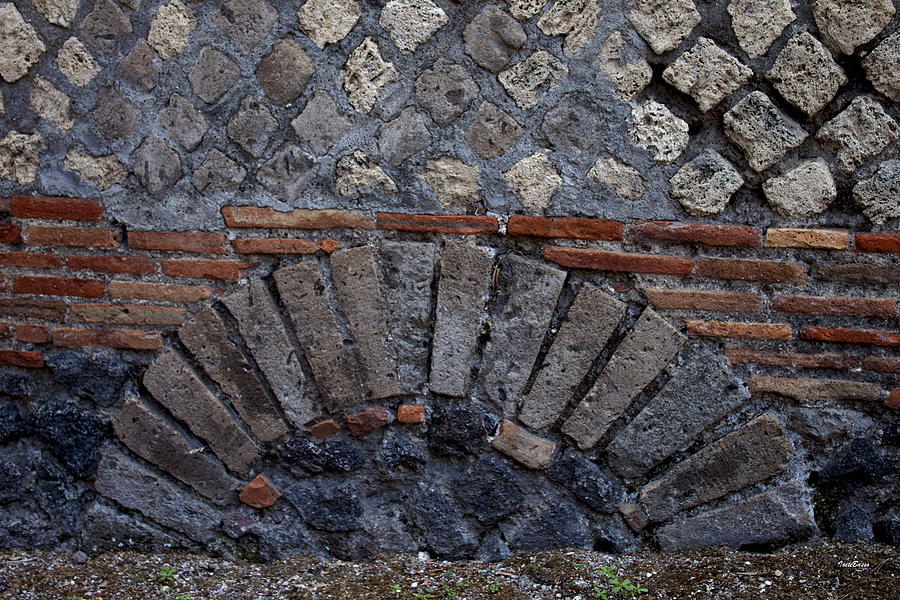Pompeii Wall Photograph by Ivete Basso Photography