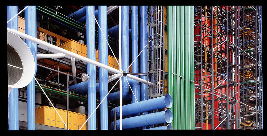 Paris Photograph - Pompidou Centre by Alex Bartel/science Photo Library