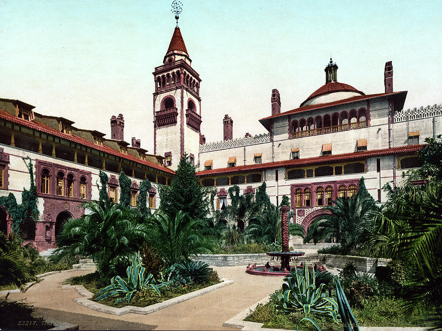 Ponce De LeÓn Hotel, C1898 Painting by Granger Pixels
