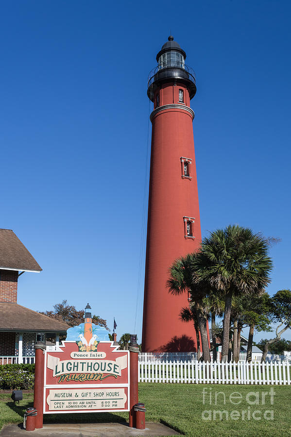Ponce de Leon Inlet Lighthouse Ponce Inlet Florida Photograph by Dawna Moore Photography