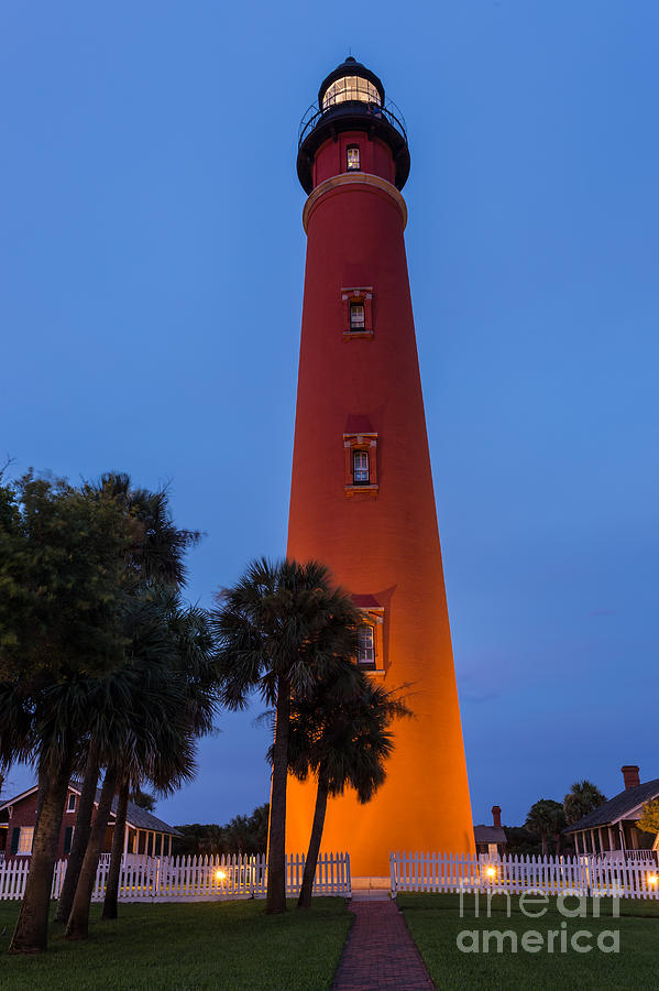 Ponce de Leon Lighthouse Daytona Beach Florida Photograph by Dawna Moore Photography