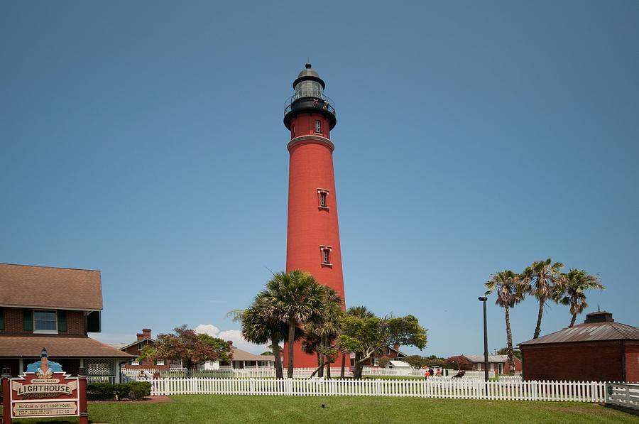 Ponce Inlet Lighthouse - Daytona Beach Photograph by John Black