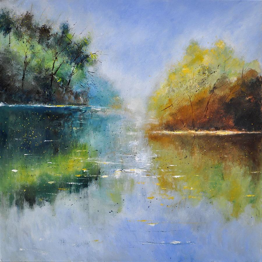 Landscape Painting - Pond 882121 by Pol Ledent