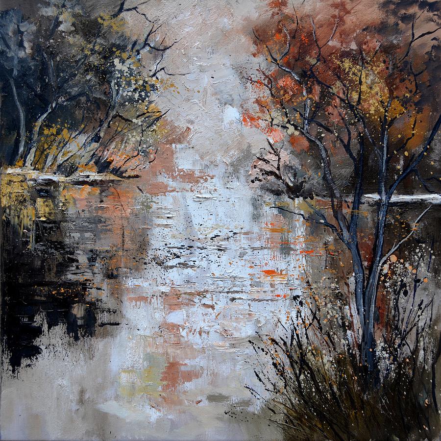Pond 885110 Painting by Pol Ledent