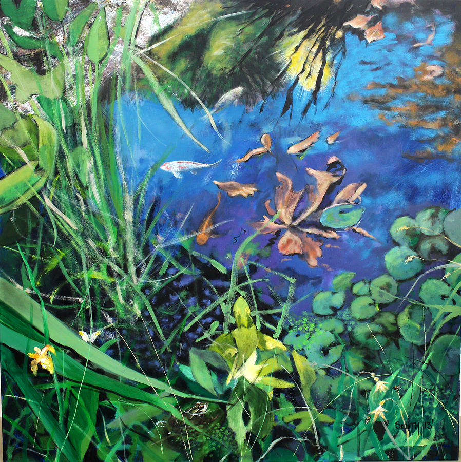 Pond Life Painting by Tom Smith