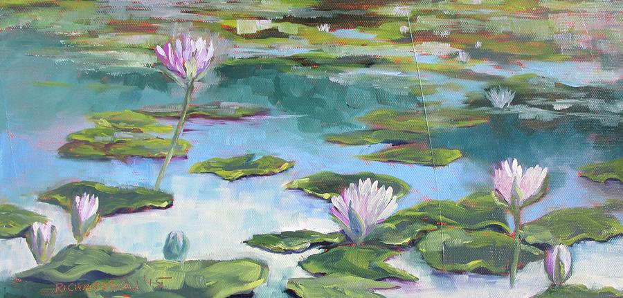 Pond Painting by Susan Richardson