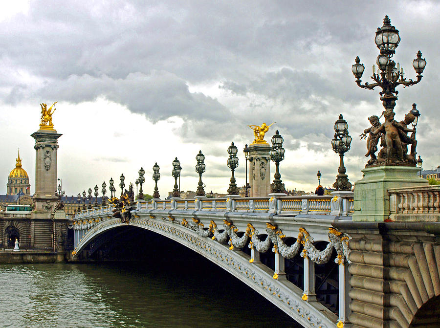 Pont Alexandre Paris Photograph by Gale Field - Fine Art America