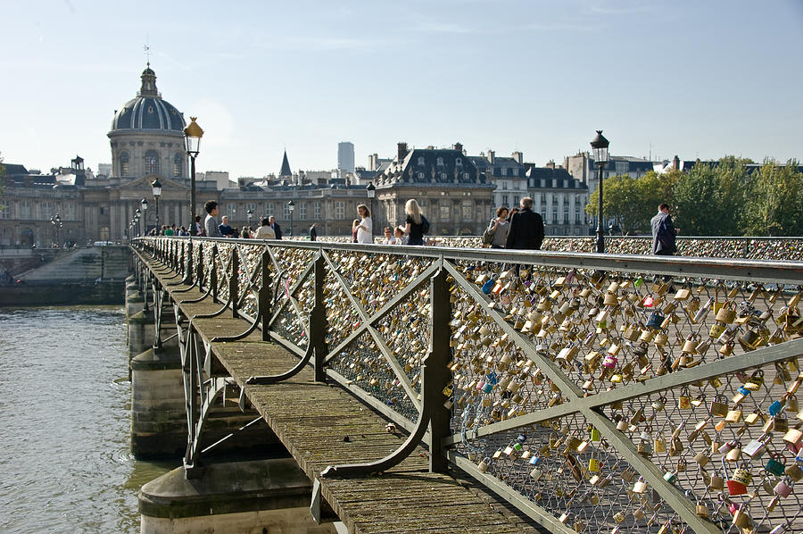 Paris Photograph - Pont des Arts by All Around The World