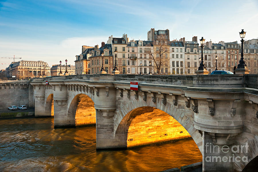 Pont neu - Paris  Photograph by Luciano Mortula