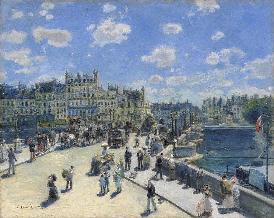 Pont Neuf Painting by Auguste Renoir