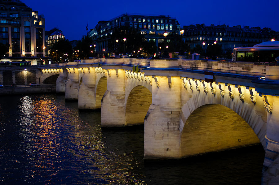 Pont Neuf Bridge - Paris - France Photograph by Georgia Mizuleva
