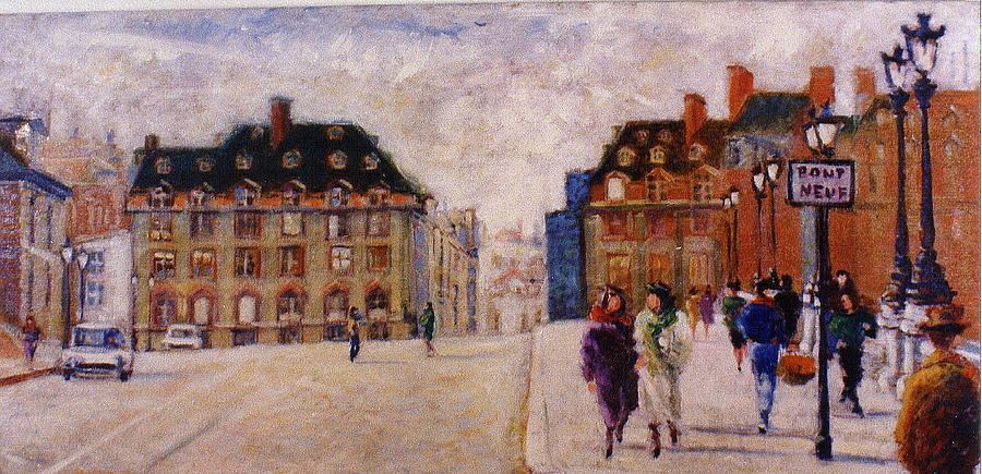 Pont Neuf Painting by Walter Casaravilla