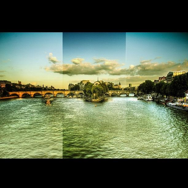 Paris Photograph - Pont Neuf/paris #paris #skyline #sky by Selim Babacan