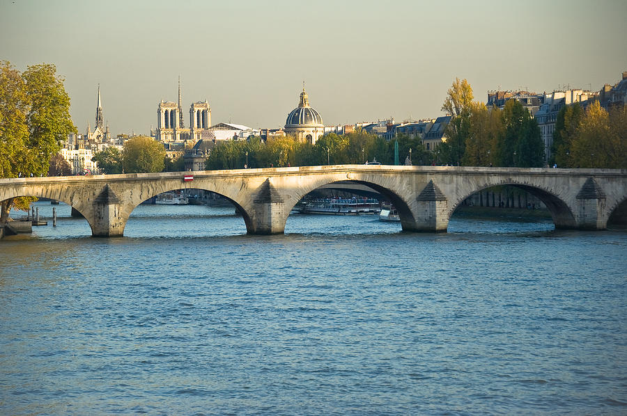 Paris Photograph - Pont Royal by All Around The World