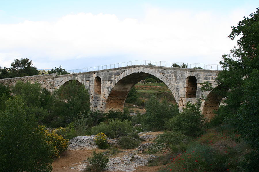 Pont St. Julien And Calavon River Photograph by Christiane Schulze Art ...