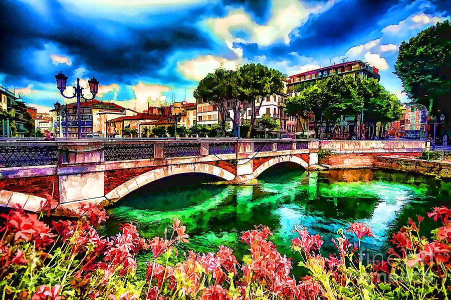 Ponte San Martino Treviso Italy Photograph by Jack Torcello