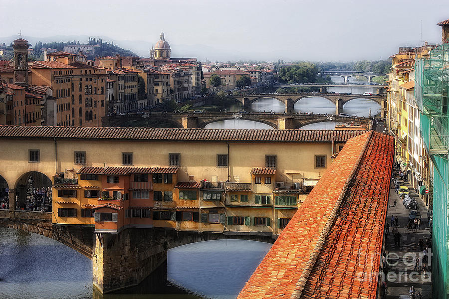 Ponte Vecchio Bridge Photograph by Timothy Hacker