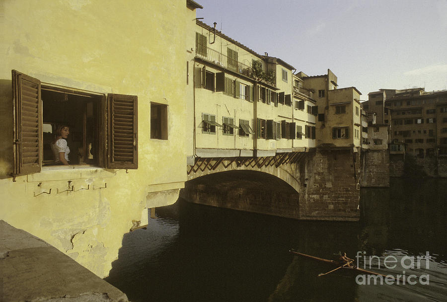 Architecture Photograph - Ponte Vecchio by Lionel F Stevenson