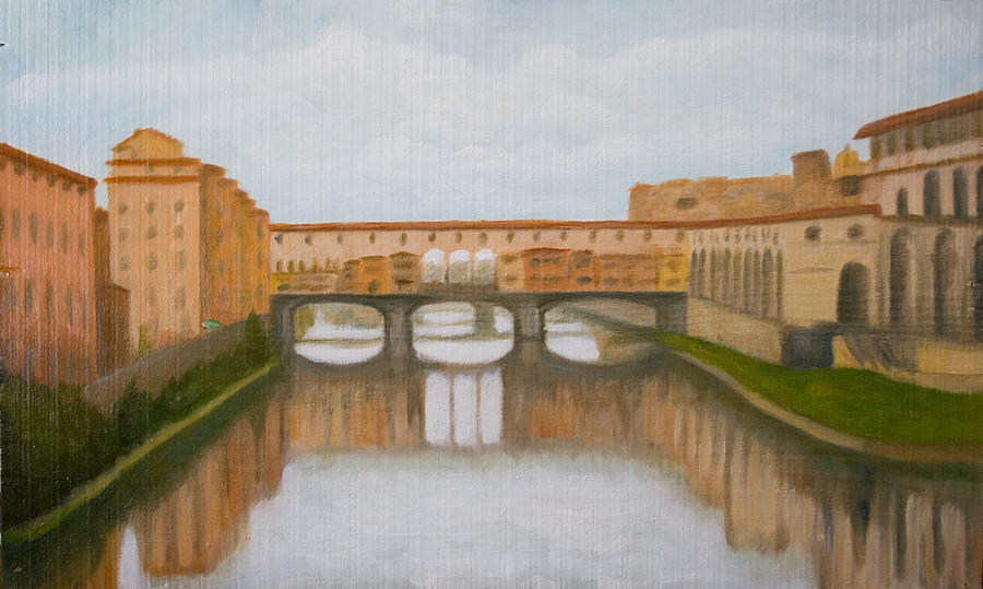 Ponte Vecchio Painting by Stephen Degan