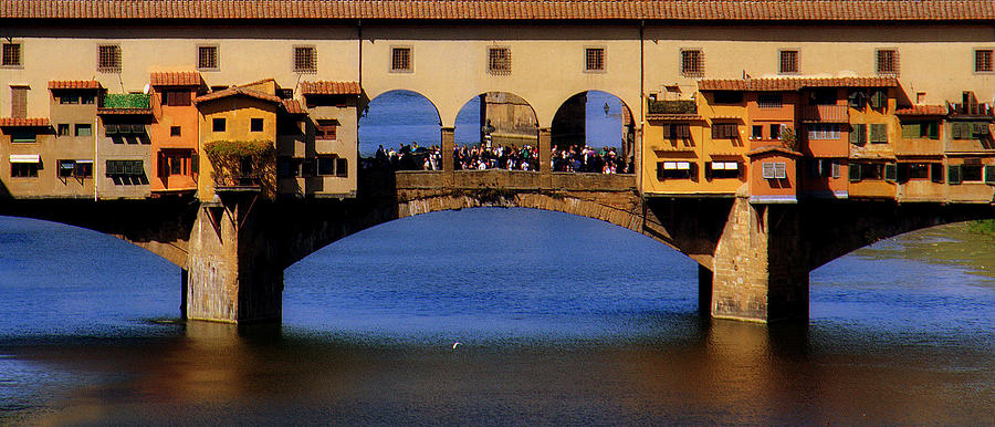 Ponte Vecchio Up Close  by Caroline Stella