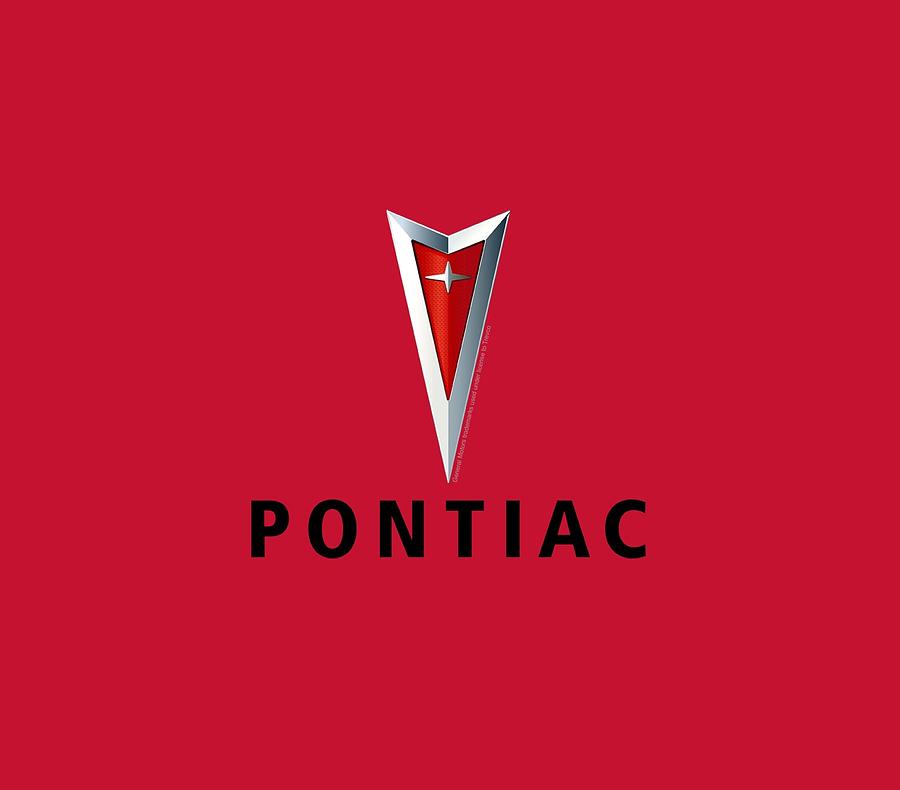 Logo Digital Art - Pontiac - Centered Arrowhead by Brand A