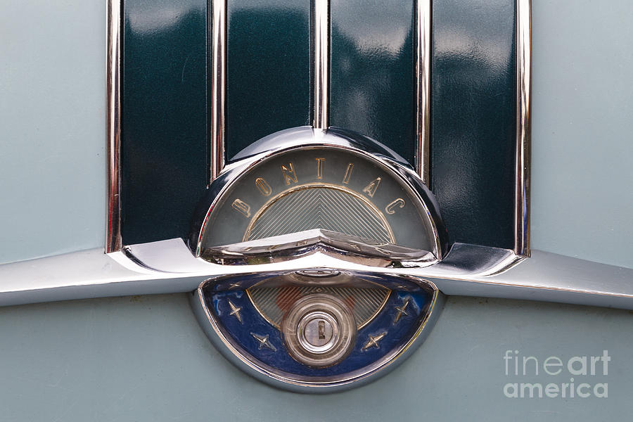 Pontiac Emblem Photograph by Dennis Hedberg