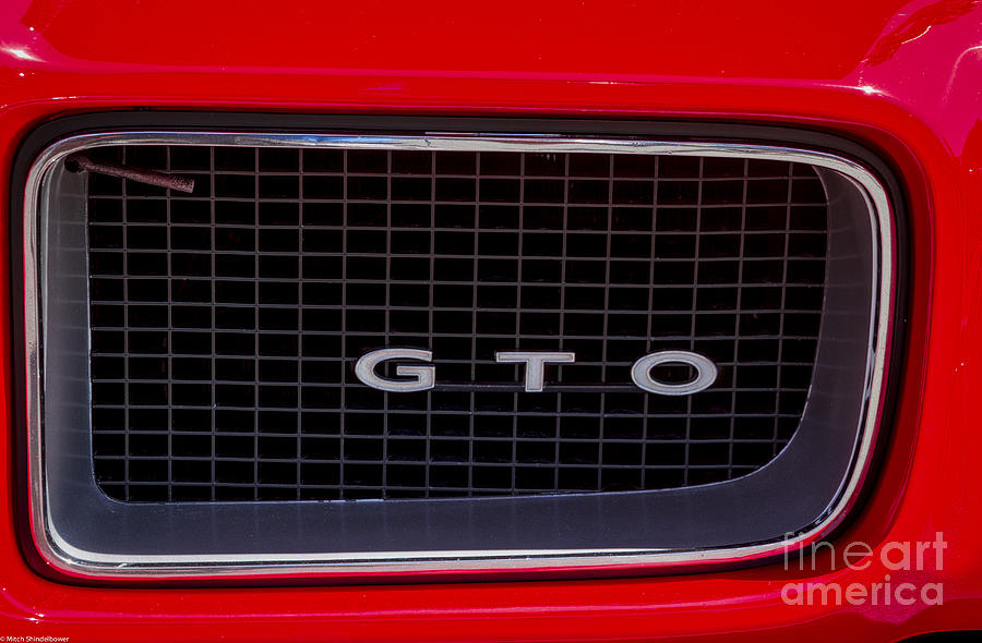 Pontiac GTO Photograph by Mitch Shindelbower