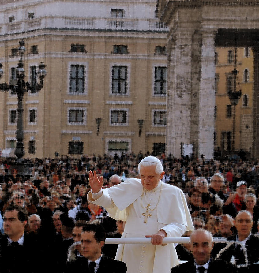 Pontiffs Greeting Photograph by Caroline Stella