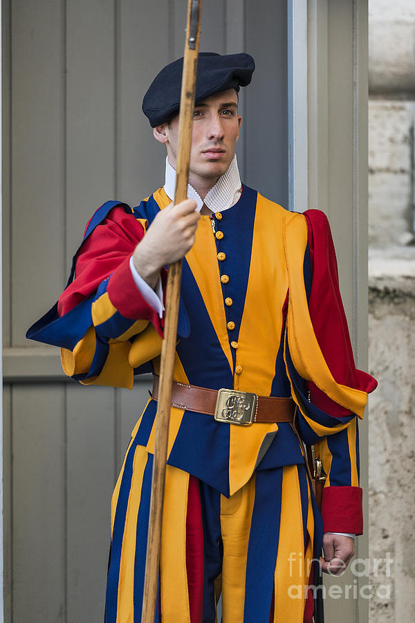 Pontifical Swiss Guard Photograph by John Greim - Fine Art America