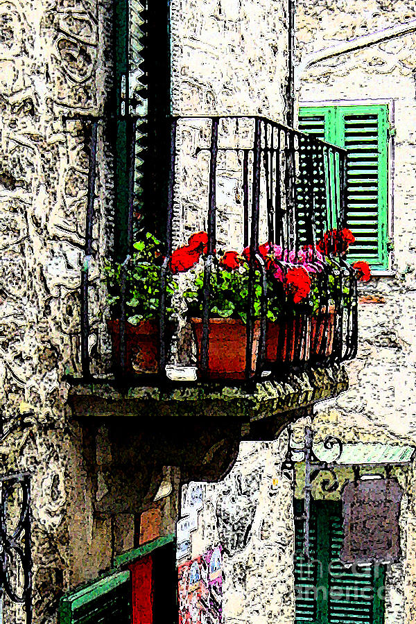 Pontito Italy Photograph by Marsha Young