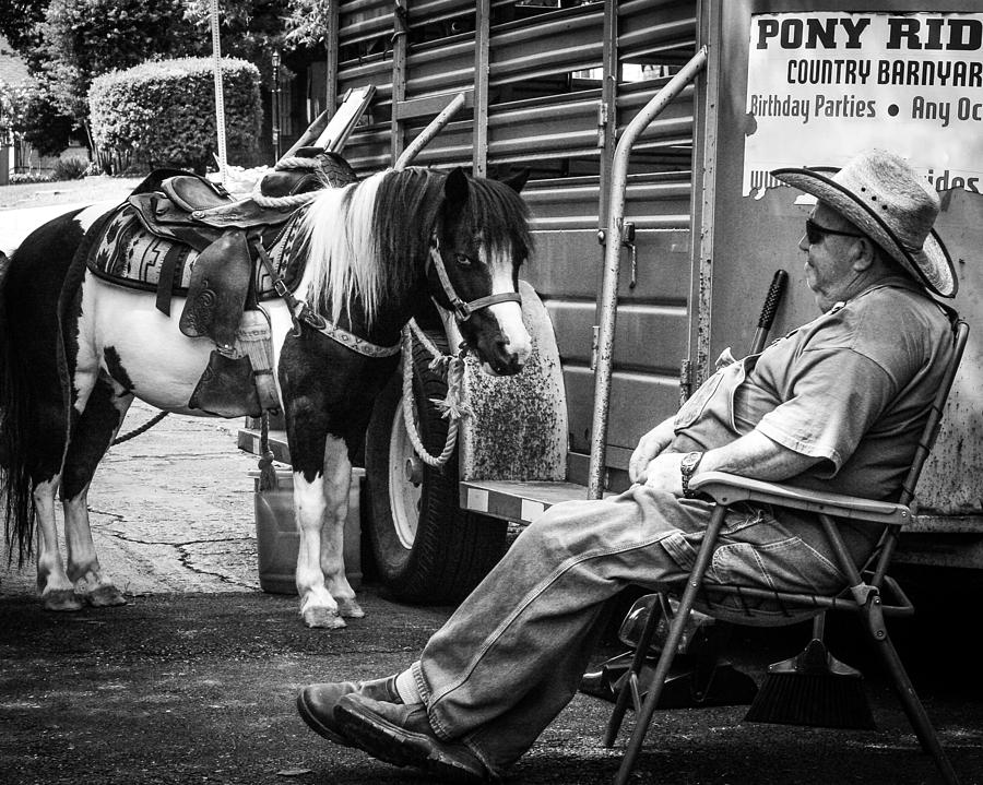 Pony Ride Photograph by Jeff Mize