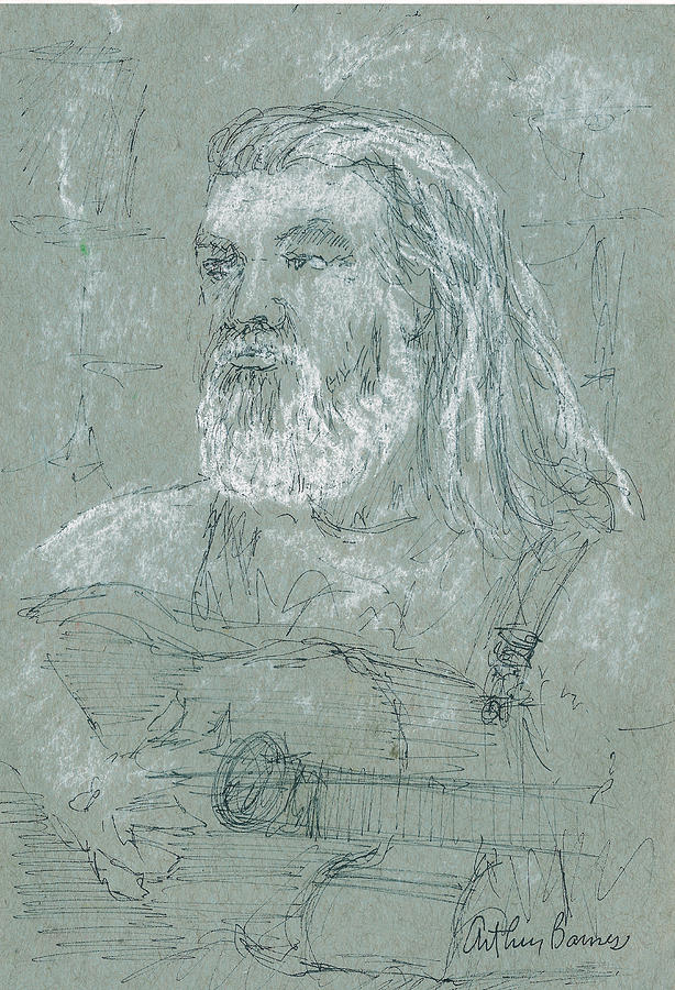 Poobah Drawing by Arthur Barnes Poobah Drawing by Arthur Barnes