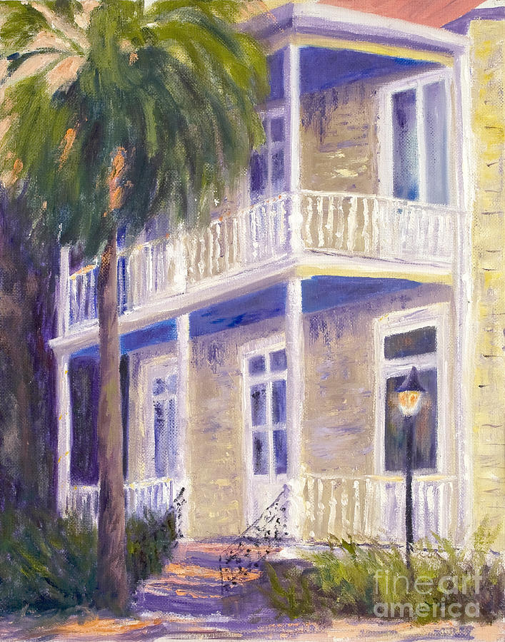 Architecture Painting - Poogans Porch by Patricia Huff