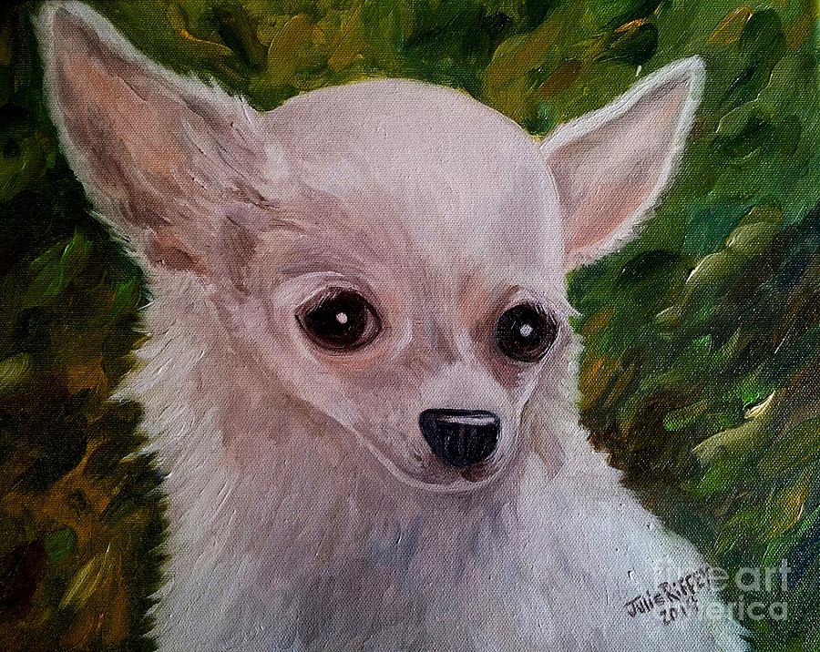 Chihuahua Painting - Pookie by Julie Brugh Riffey