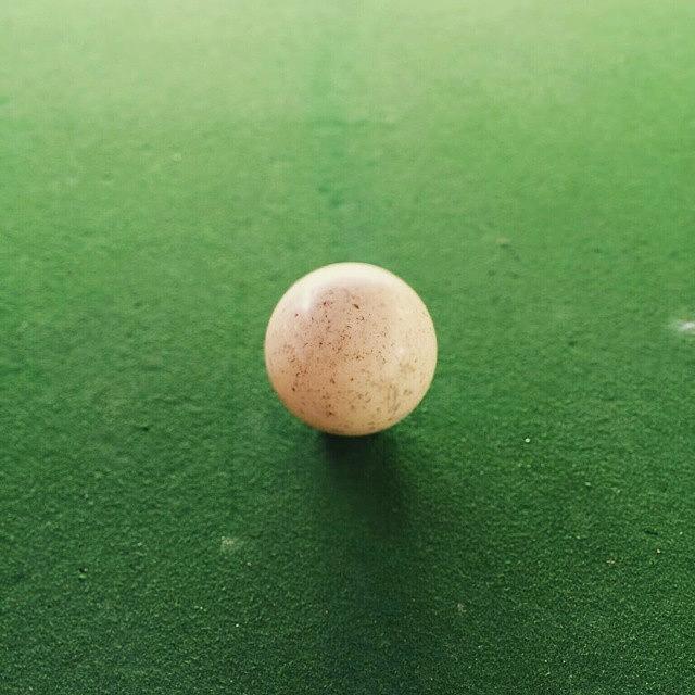 Ball Photograph - #pool #ball #lessismore by Nick Steemans