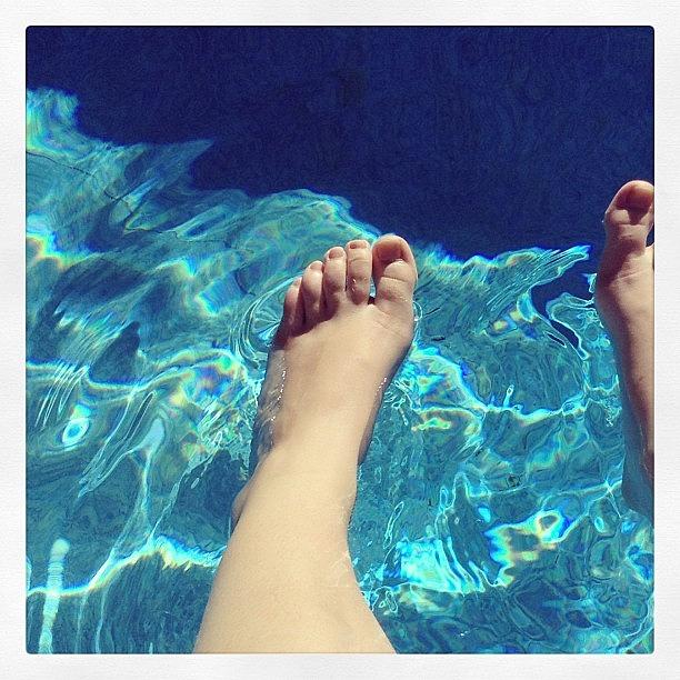 Summer Photograph - #pool #lovin #water #summer #days #hot by Jessie Schafer