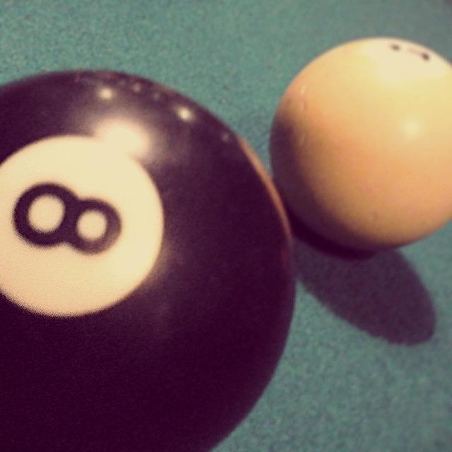 Ball Photograph - #pool #nalua #viendo #al #celta #balls by Cristian Alvarez Martinez