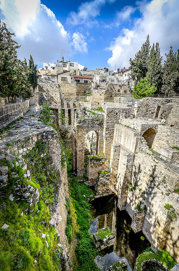 Pool of Bethesda Photograph by David Morefield